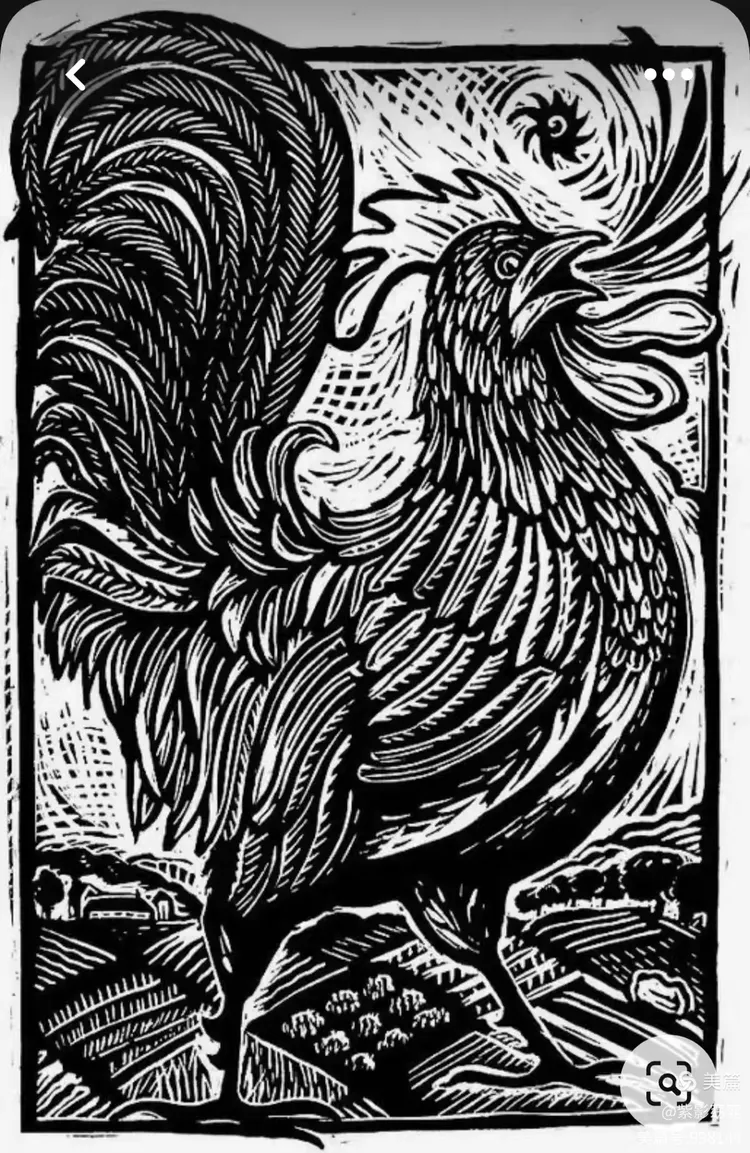 创意美术版画素材